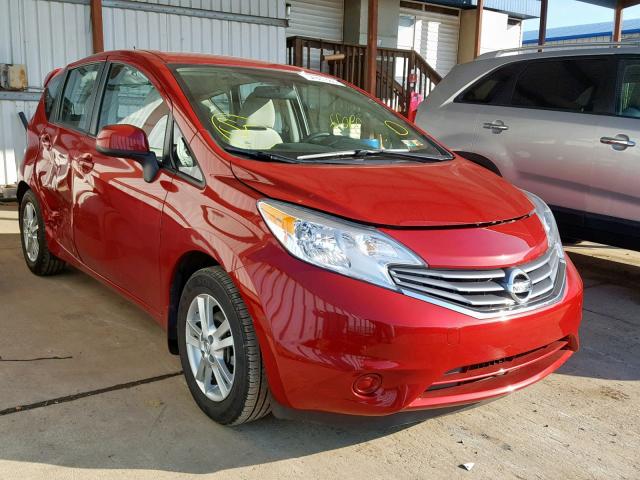 3N1CE2CP8EL409542 - 2014 NISSAN VERSA NOTE RED photo 1