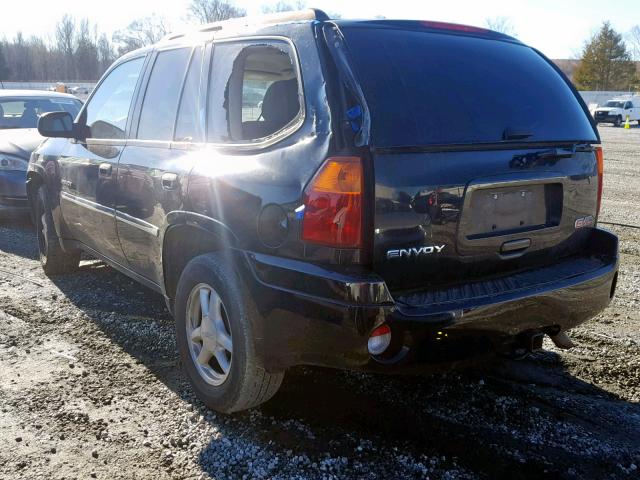 1GKDS13S762130390 - 2006 GMC ENVOY BLACK photo 3