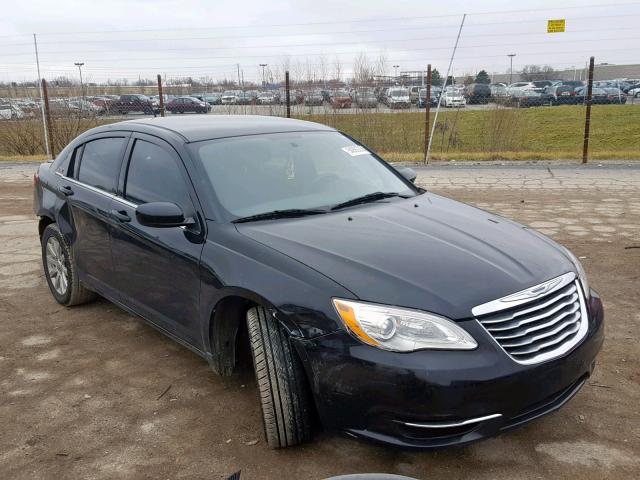 1C3CCBBB1DN550609 - 2013 CHRYSLER 200 TOURIN BLACK photo 1