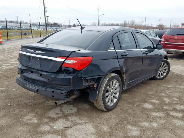 1C3CCBBB1DN550609 - 2013 CHRYSLER 200 TOURIN BLACK photo 4