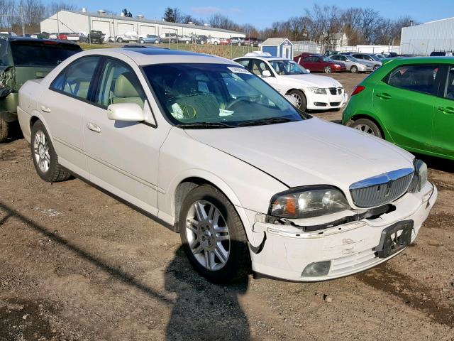1LNHM87A65Y664909 - 2005 LINCOLN LS WHITE photo 1
