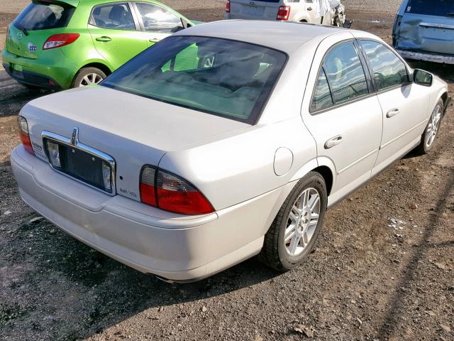 1LNHM87A65Y664909 - 2005 LINCOLN LS WHITE photo 4