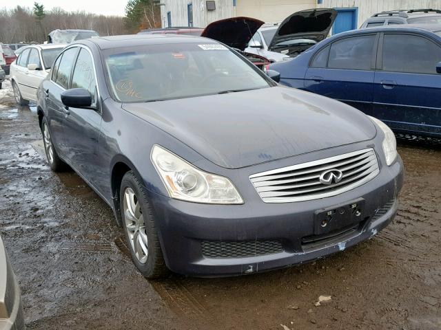 JNKCV61F99M052803 - 2009 INFINITI G37 GRAY photo 1