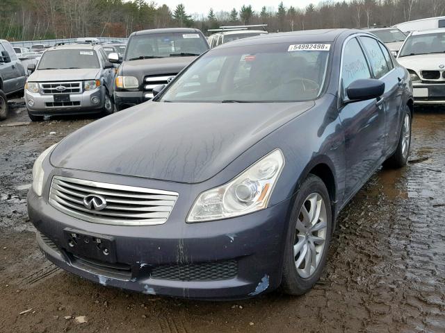 JNKCV61F99M052803 - 2009 INFINITI G37 GRAY photo 2