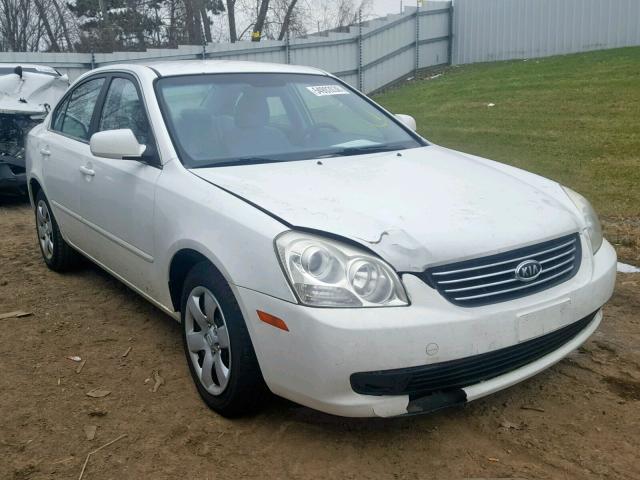 KNAGE123875143849 - 2007 KIA OPTIMA WHITE photo 1