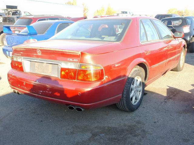 1G6KS54Y32U169752 - 2002 CADILLAC SEVILLE SL MAROON photo 4