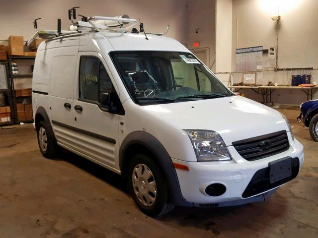 NM0LS7BN4DT134889 - 2013 FORD TRANSIT CO WHITE photo 1