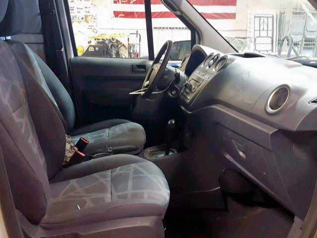 NM0LS7BN4DT134889 - 2013 FORD TRANSIT CO WHITE photo 5