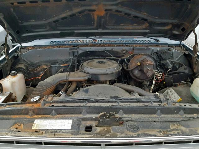 1GCGR24KXHJ154488 - 1987 CHEVROLET R20 BLUE photo 7