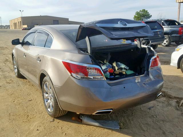 1G4GD5E31CF114119 - 2012 BUICK LACROSSE P GRAY photo 3