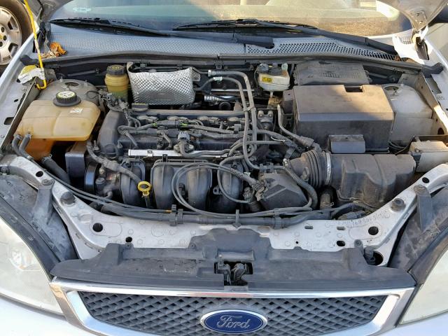 1FAFP34N15W239712 - 2005 FORD FOCUS ZX4 GRAY photo 7