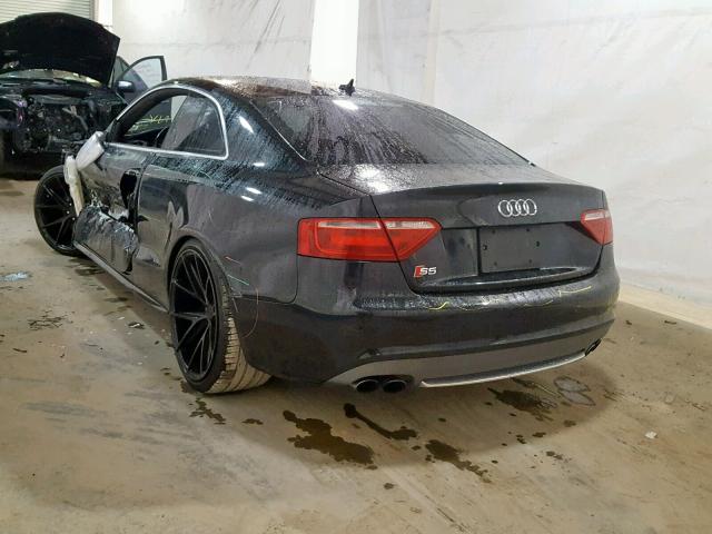 WAURV78T99A044101 - 2009 AUDI S5 QUATTRO BLACK photo 3