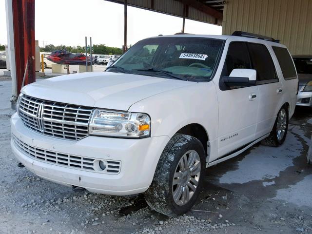 5LMJJ2H58DEL02344 - 2013 LINCOLN NAVIGATOR 白色 照片 2
