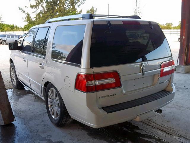 5LMJJ2H58DEL02344 - 2013 LINCOLN NAVIGATOR 白色 照片 3