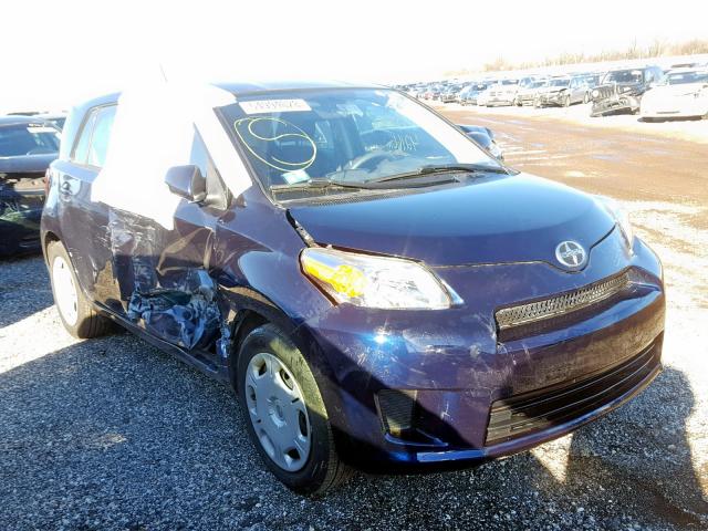 JTKKU4B40AJ053564 - 2010 TOYOTA SCION XD BLUE photo 1