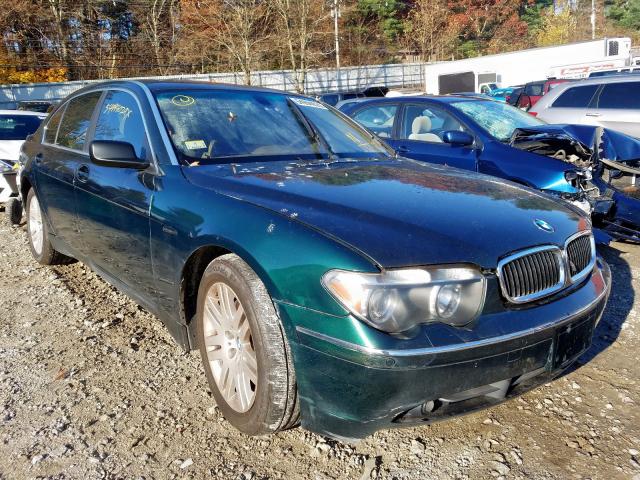 WBAGN634X3DR13134 - 2003 BMW 745 LI GREEN photo 1