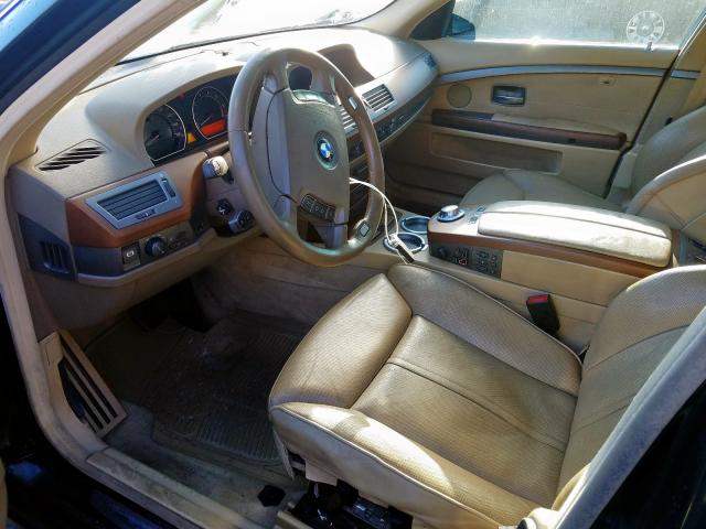 WBAGN634X3DR13134 - 2003 BMW 745 LI GREEN photo 9