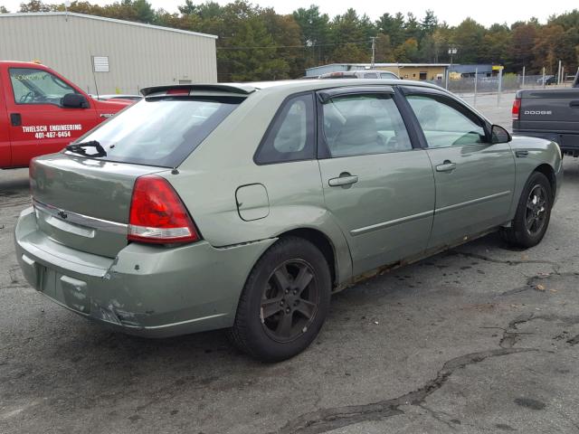 1G1ZT64895F222759 - 2005 CHEVROLET MALIBU MAX მწვანე ფოტო 4