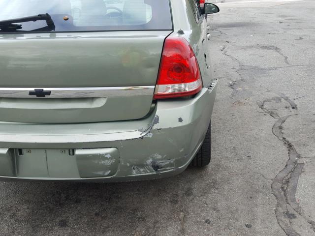 1G1ZT64895F222759 - 2005 CHEVROLET MALIBU MAX მწვანე ფოტო 9