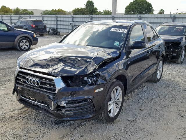 WA1BCCFS4JR018034 - 2018 AUDI Q3 PREMIUM BLACK photo 2