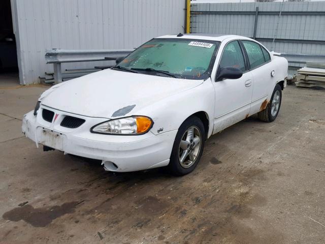 1G2NF52E04M703546 - 2004 PONTIAC GRAND AM S WHITE photo 2