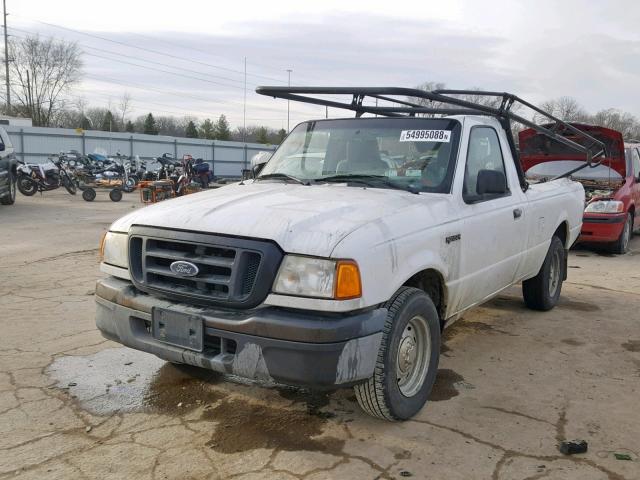 1FTYR10EX4PB35459 - 2004 FORD RANGER WHITE photo 2