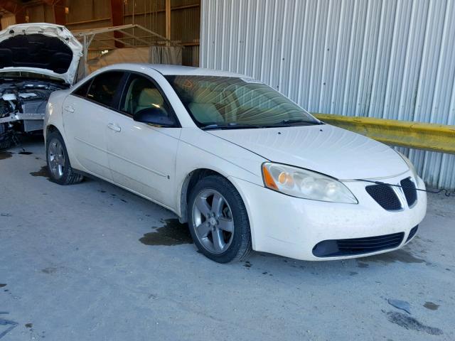 1G2ZH58N374168512 - 2007 PONTIAC G6 GT WHITE photo 1