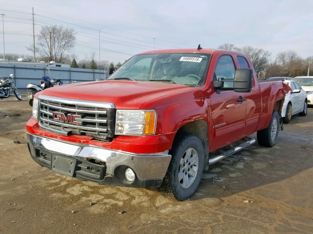 1GTEK19J87Z601566 - 2007 GMC NEW SIERRA RED photo 2