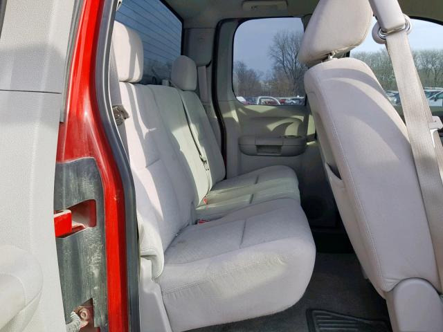 1GTEK19J87Z601566 - 2007 GMC NEW SIERRA RED photo 6