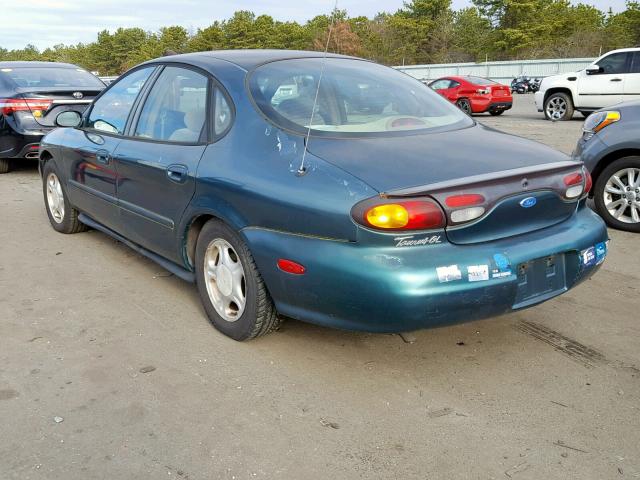 1FALP52UXVA181380 - 1997 FORD TAURUS GL GREEN photo 3