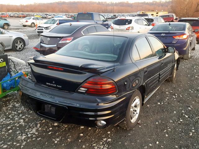 1G2NE52T0YM865118 - 2000 PONTIAC GRAND AM S BLACK photo 4