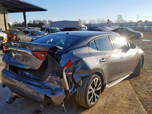 1N4AA6AP0JC392080 - 2018 NISSAN MAXIMA 3.5 GRAY photo 4