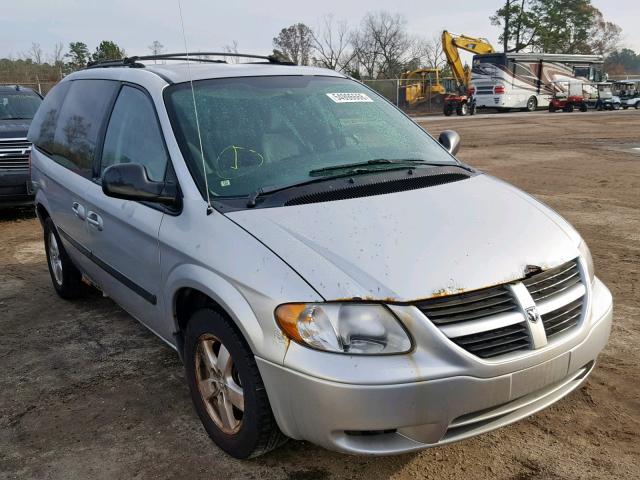 1D8GP45R36B659116 - 2006 DODGE CARAVAN SX SILVER photo 1