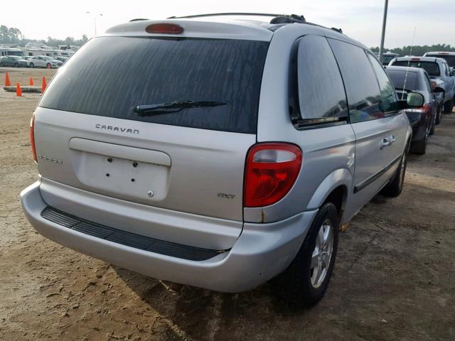 1D8GP45R36B659116 - 2006 DODGE CARAVAN SX SILVER photo 4