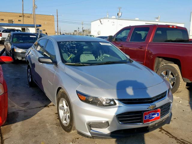 1G1ZB5ST2JF242091 - 2018 CHEVROLET MALIBU LS 银色 照片 1
