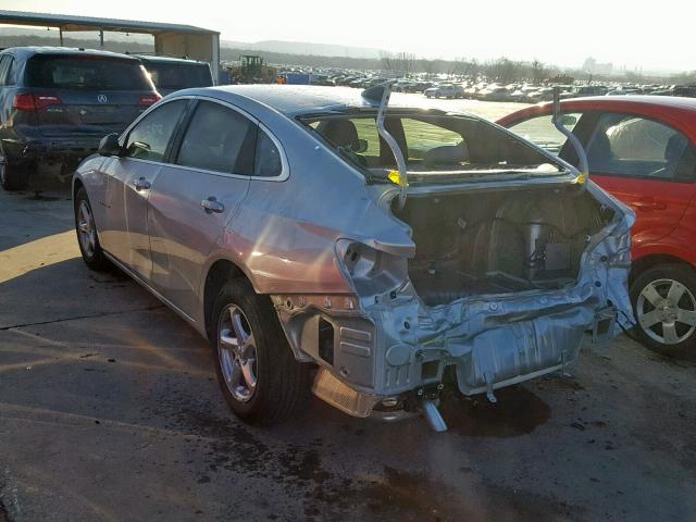 1G1ZB5ST2JF242091 - 2018 CHEVROLET MALIBU LS 银色 照片 3