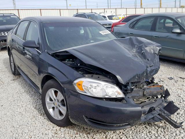 2G1WA5E38G1157550 - 2016 CHEVROLET IMPALA LIM GRAY photo 1