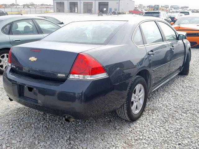 2G1WA5E38G1157550 - 2016 CHEVROLET IMPALA LIM GRAY photo 4