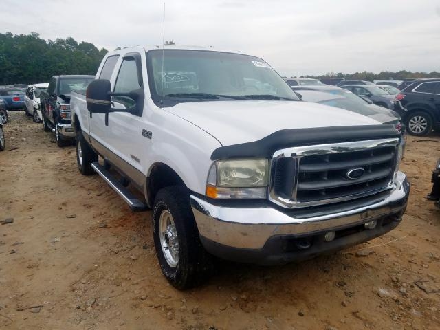 1FTSW31P04EB89391 - 2004 FORD F350 SRW S WHITE photo 1