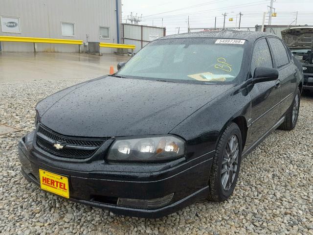 2G1WP521349273575 - 2004 CHEVROLET IMPALA SS BLACK photo 2