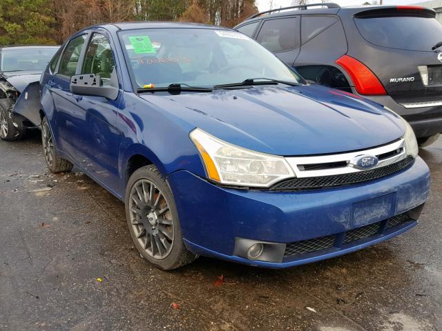 1FAHP36N19W107724 - 2009 FORD FOCUS SES BLUE photo 1