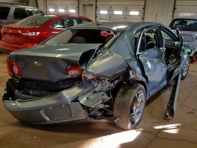 1G1ZH57B18F236596 - 2008 CHEVROLET MALIBU 1LT GRAY photo 4