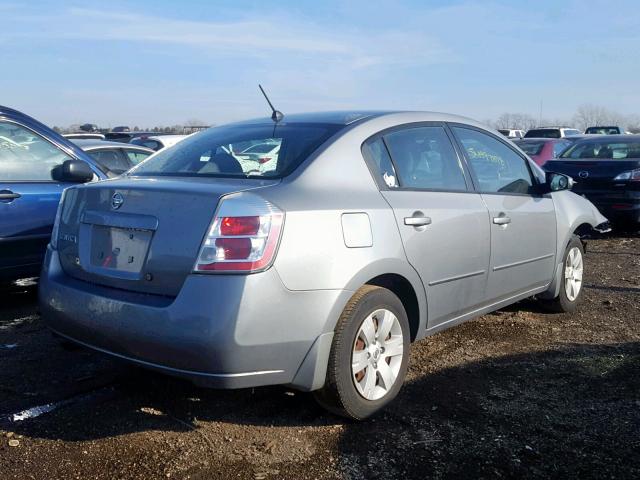 3N1AB61E88L660316 - 2008 NISSAN SENTRA 2.0 GRAY photo 4