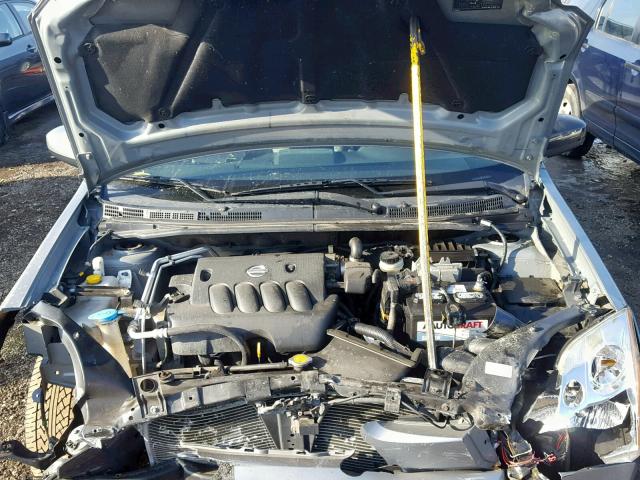 3N1AB61E88L660316 - 2008 NISSAN SENTRA 2.0 GRAY photo 7