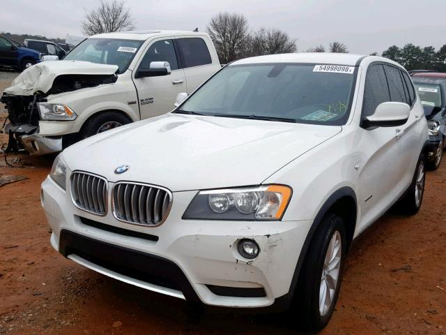 5UXWX9C54D0A16212 - 2013 BMW X3 XDRIVE2 WHITE photo 9