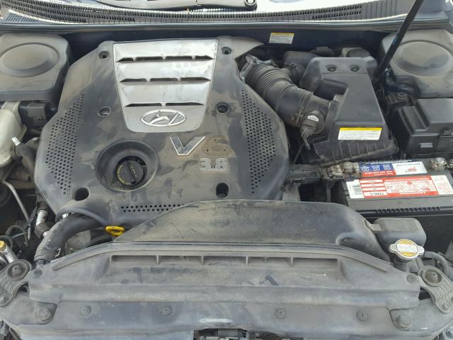 KMHFC46F86A119840 - 2006 HYUNDAI AZERA SE BLUE photo 7