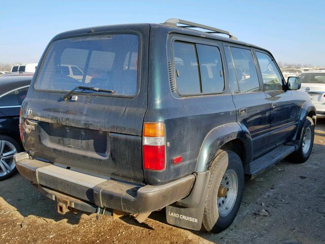 JT3DJ81W0P0043364 - 1993 TOYOTA LAND CRUIS GREEN photo 4