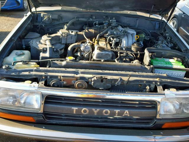 JT3DJ81W0P0043364 - 1993 TOYOTA LAND CRUIS GREEN photo 7