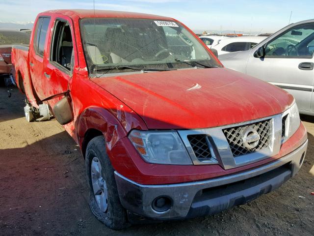 1N6AD07U79C423684 - 2009 NISSAN FRONTIER C RED photo 1