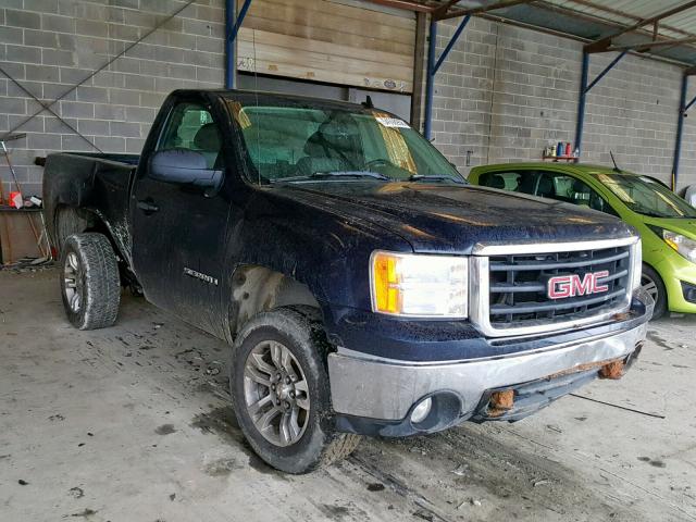 1GTEC14C27Z576864 - 2007 GMC NEW SIERRA BLUE photo 1